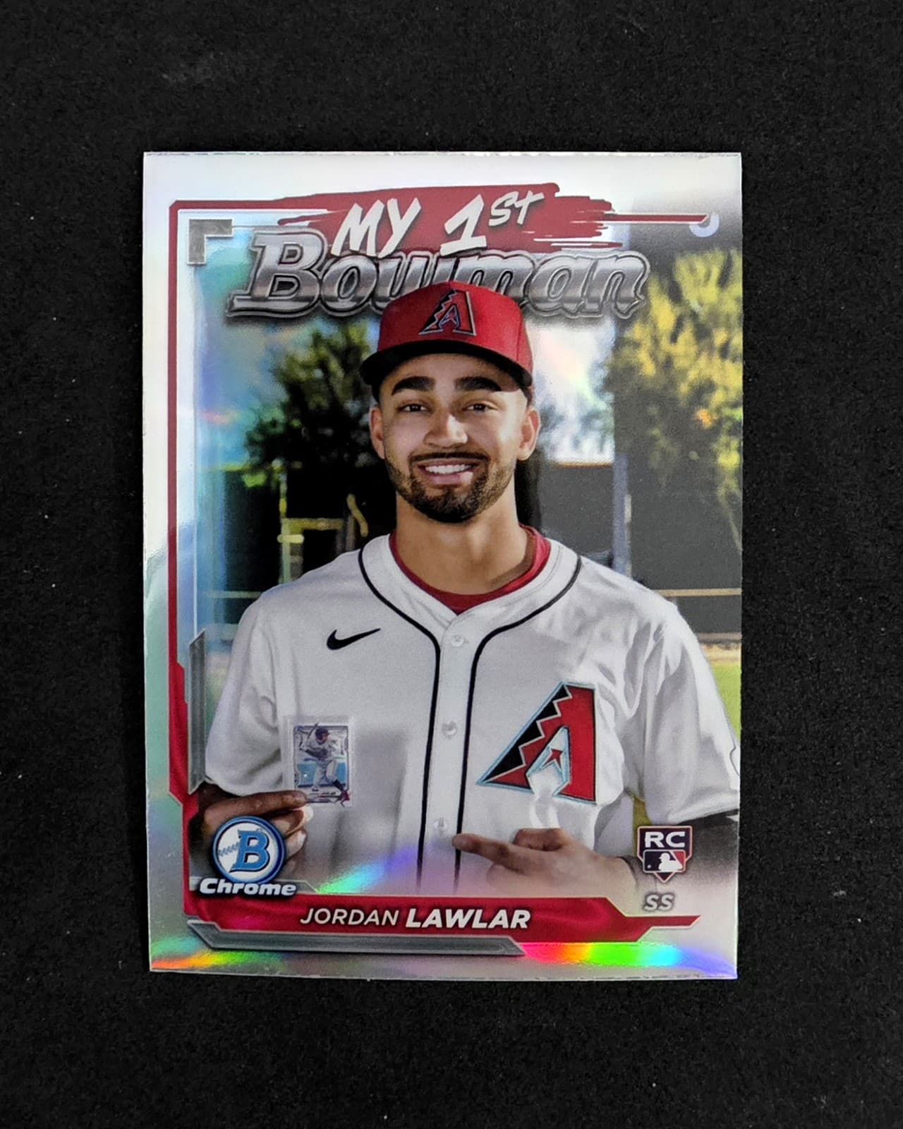 Jordan Lawlar trading card