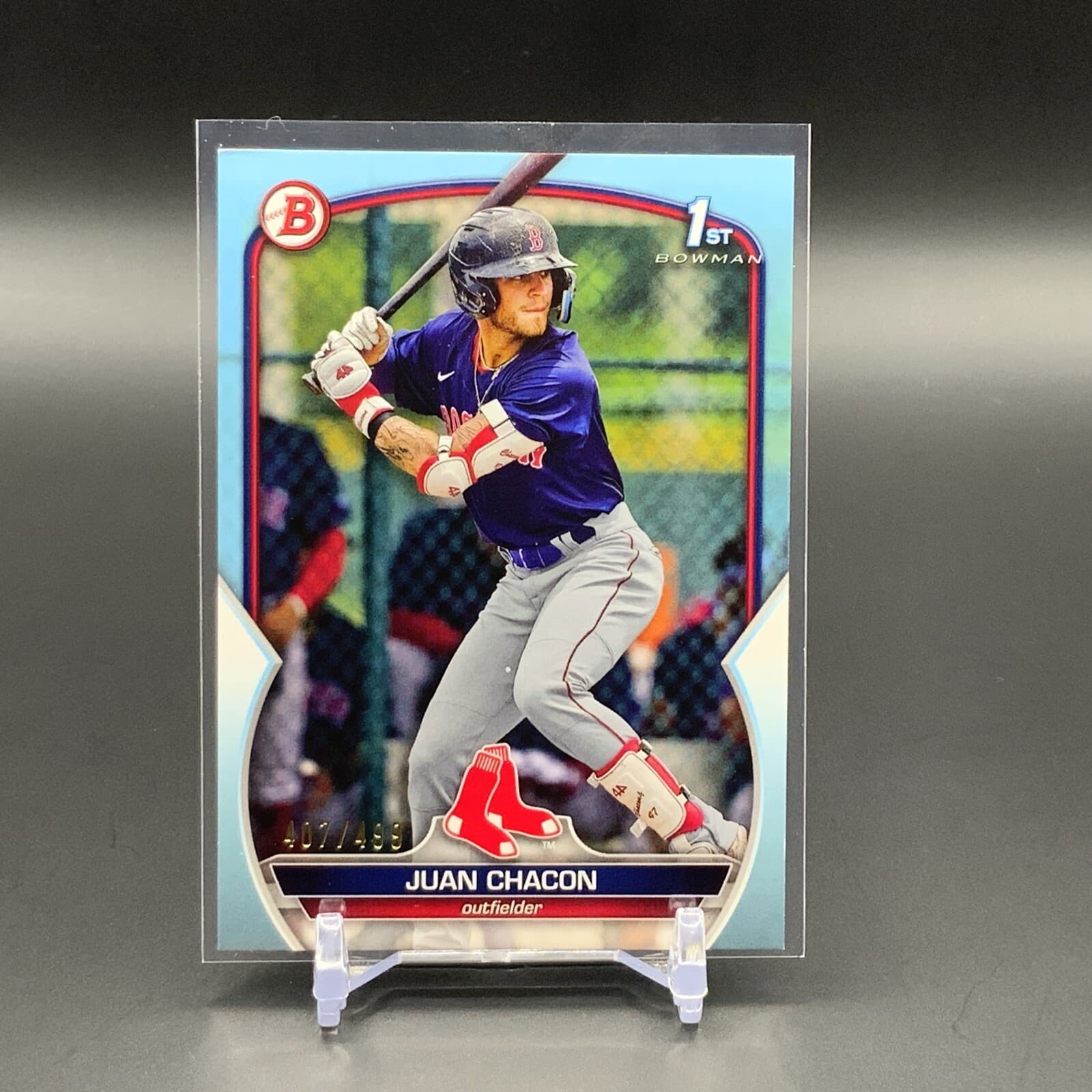 Juan Chacon trading card