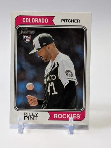 Riley Pint trading card