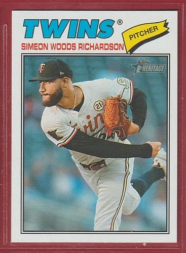 Simeon Woods-Richardson trading card