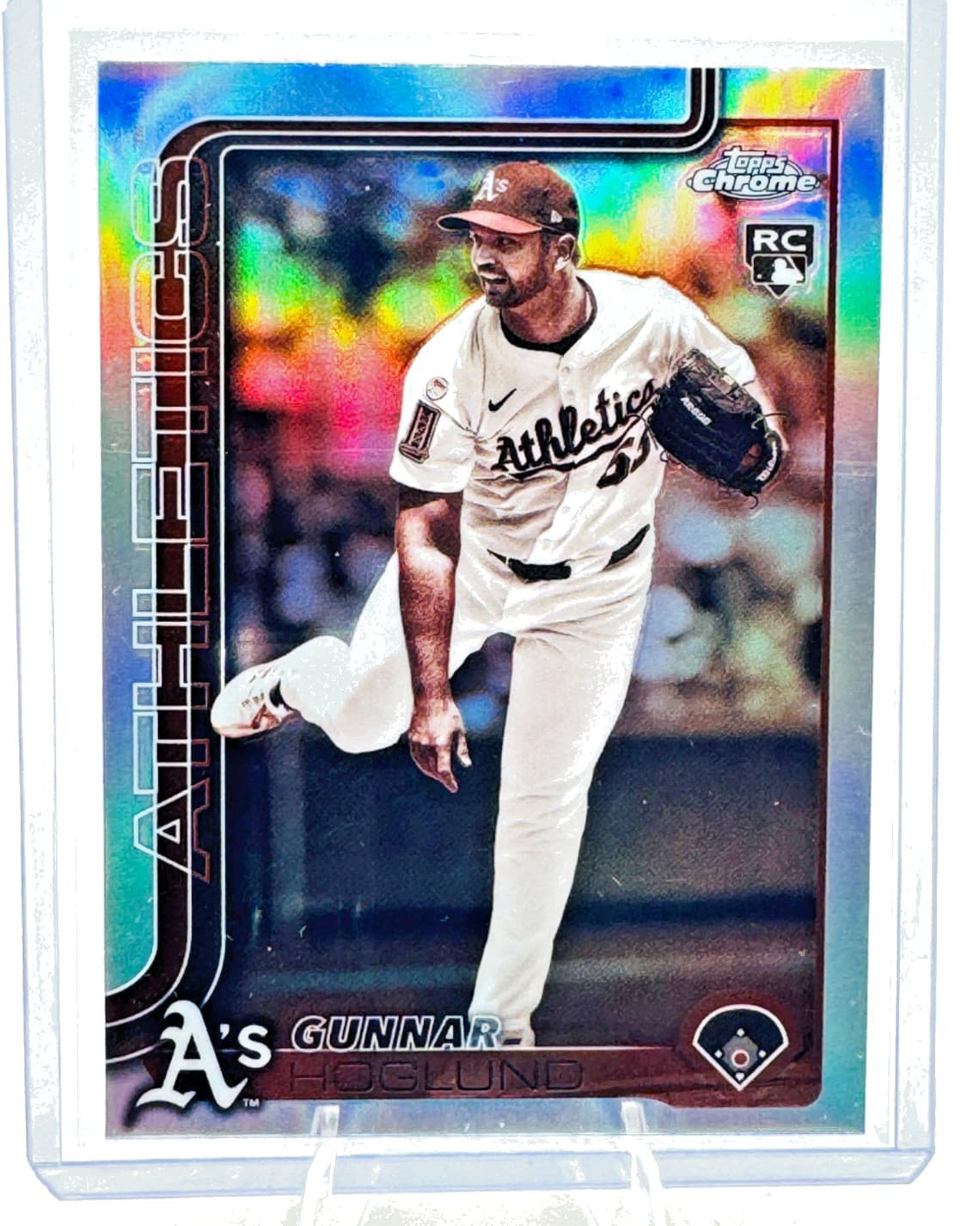 Gunnar Hoglund trading card