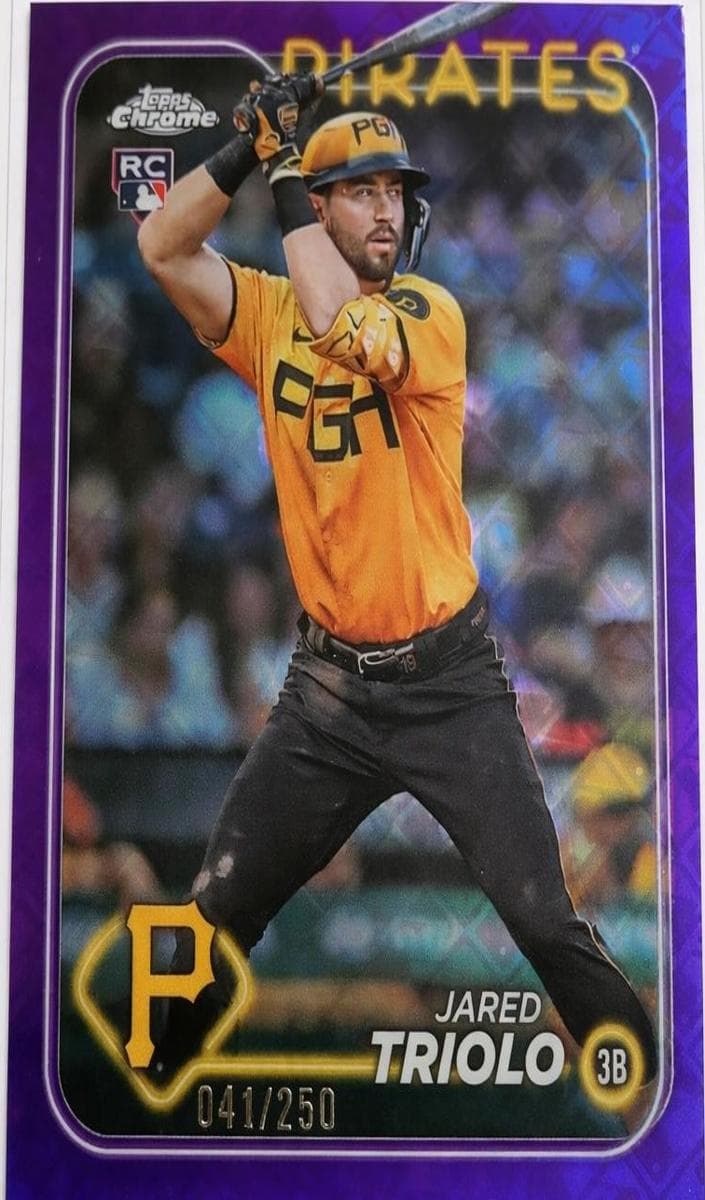 Jared Triolo trading card