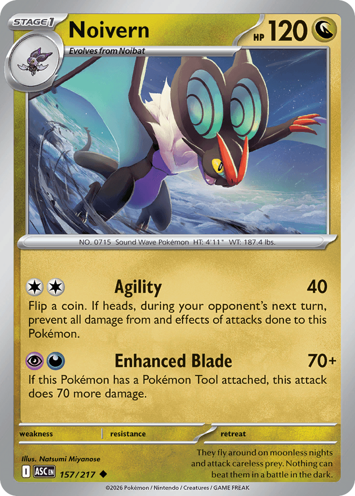 Noivern trading card
