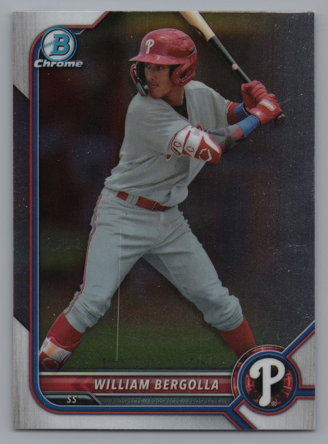 William Bergolla trading card