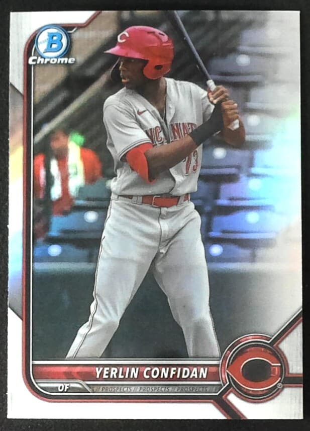 Yerlin Confidan trading card