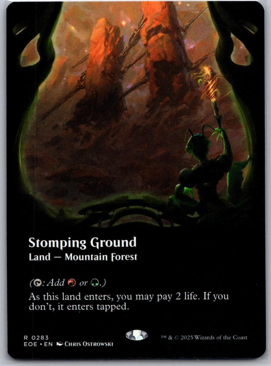 Stomping Ground trading card