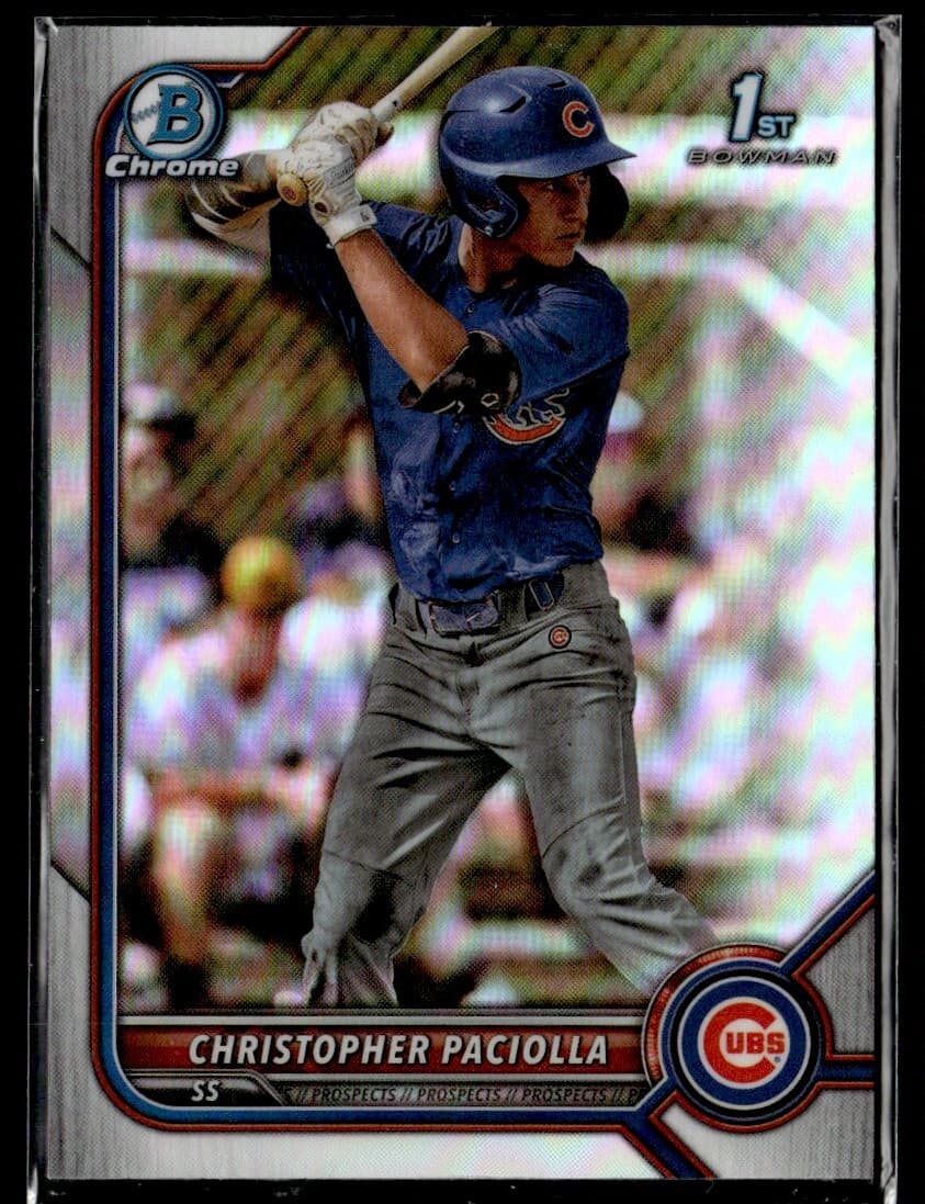 Christopher Paciolla trading card