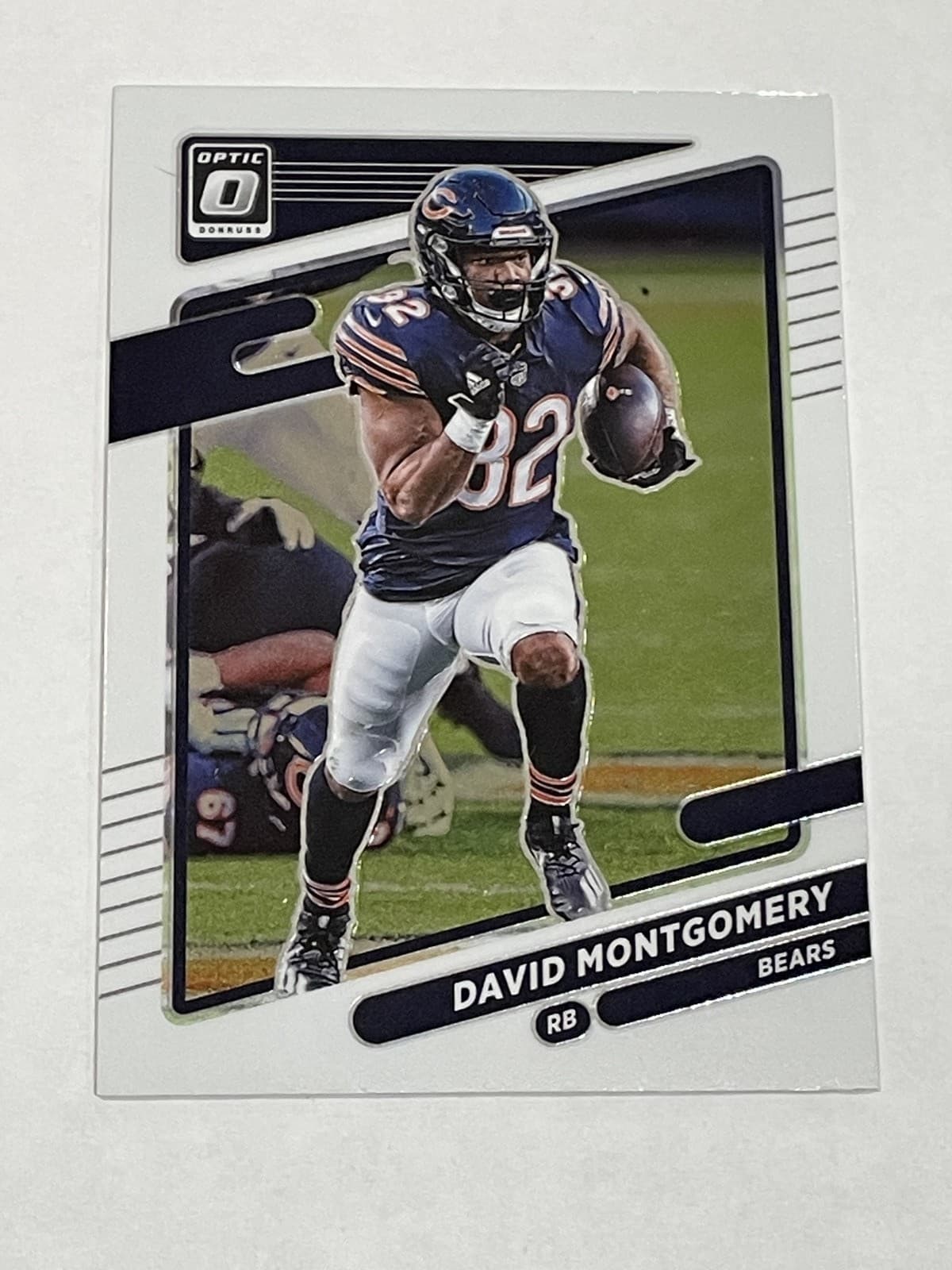 David Montgomery 2021 panini Donruss Optic