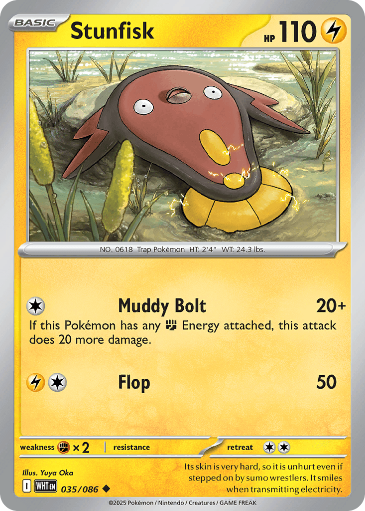Stunfisk 2025 Pokemon