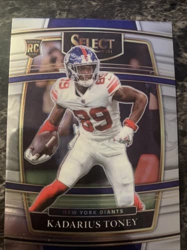 Kadarius Toney trading card