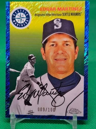 Edgar Martinez trading card