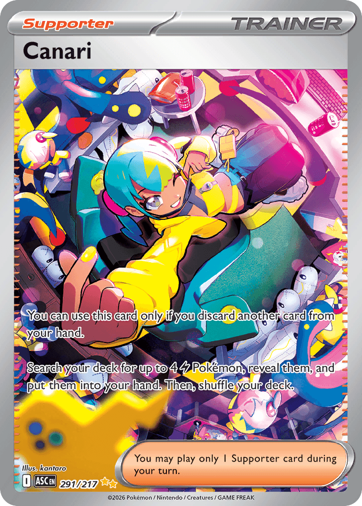 Canari 2026 Mega Mega Evolution: Ascended Heroes