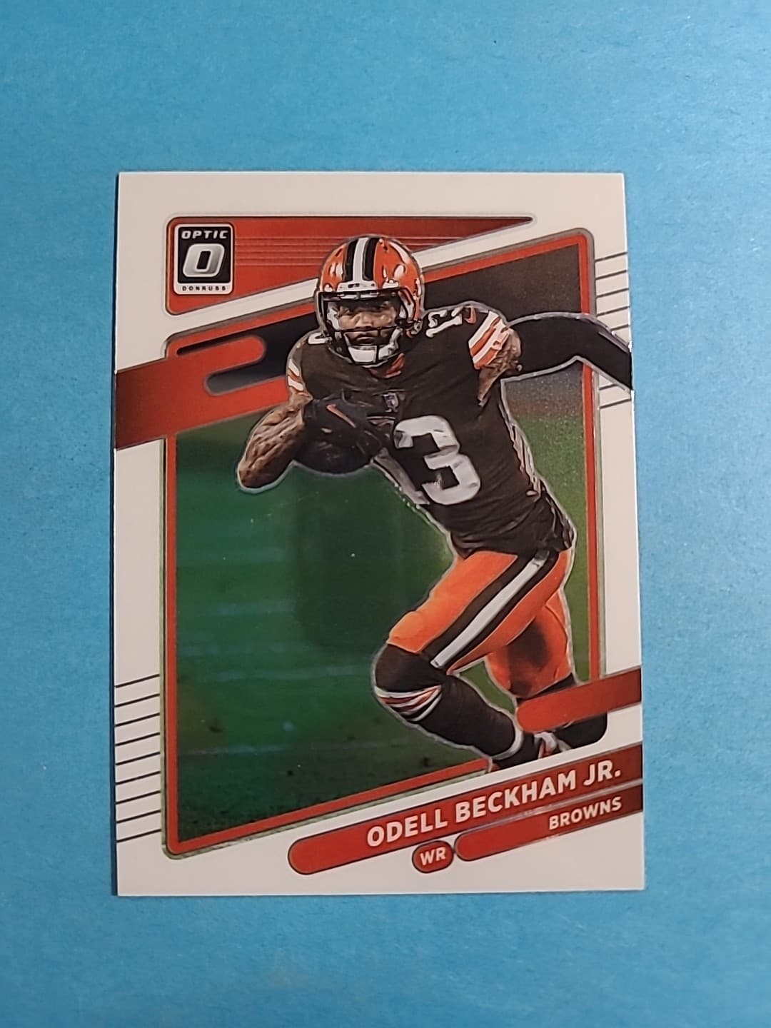 Odell Beckham Jr. 2021 panini Donruss Optic