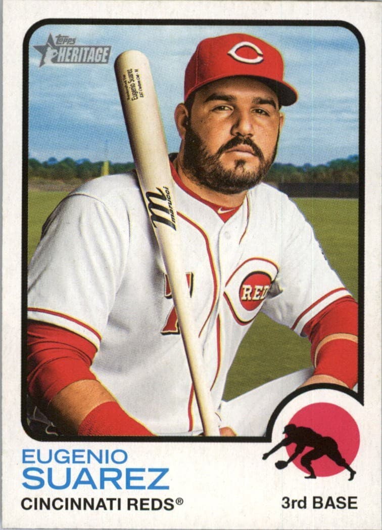 Eugenio Suarez trading card