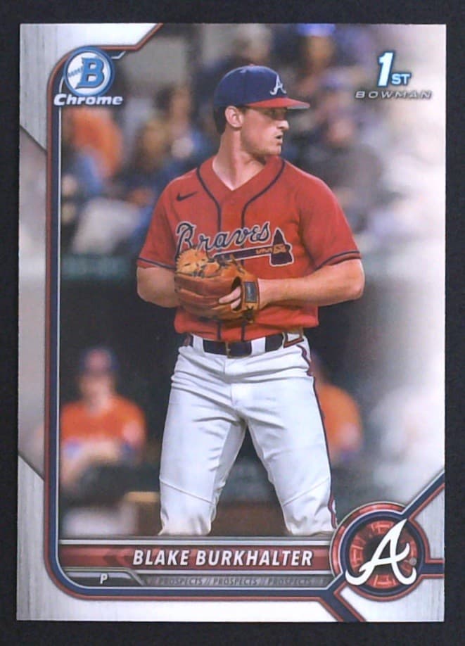 Blake Burkhalter trading card