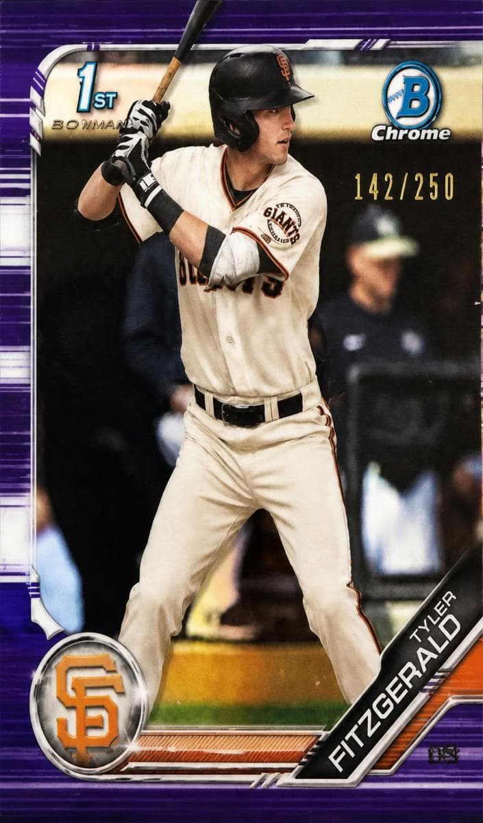 Tyler Fitzgerald trading card