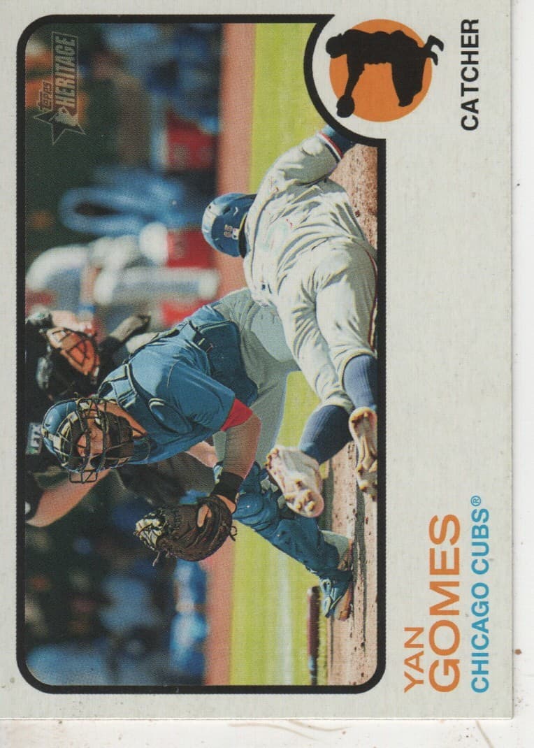 Yan Gomes trading card