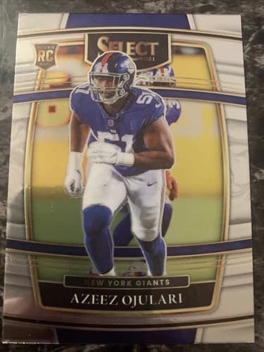 Azeez Ojulari trading card