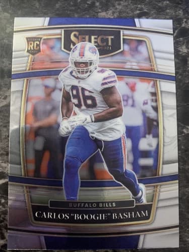 Carlos "Boogie" Basham 2021 panini Panini Select