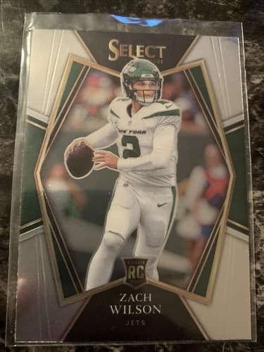 Zach Wilson 2021 panini Panini Select