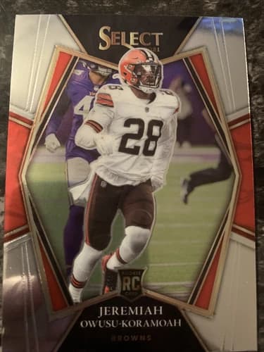 Jeremiah Owusu-Koramoah 2021 panini Panini Select