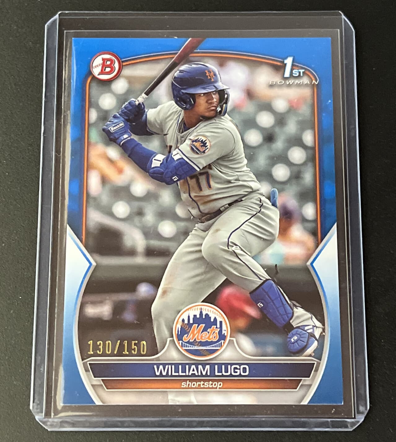 William Lugo trading card