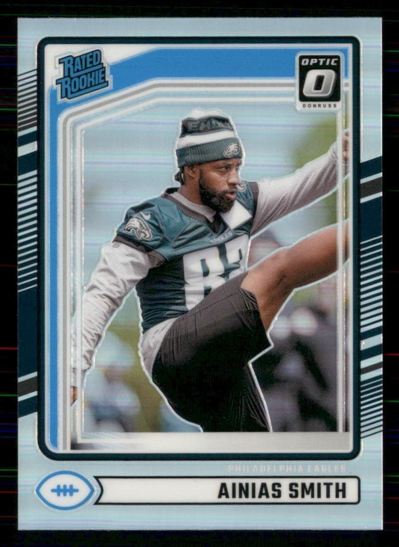 Ainias Smith trading card