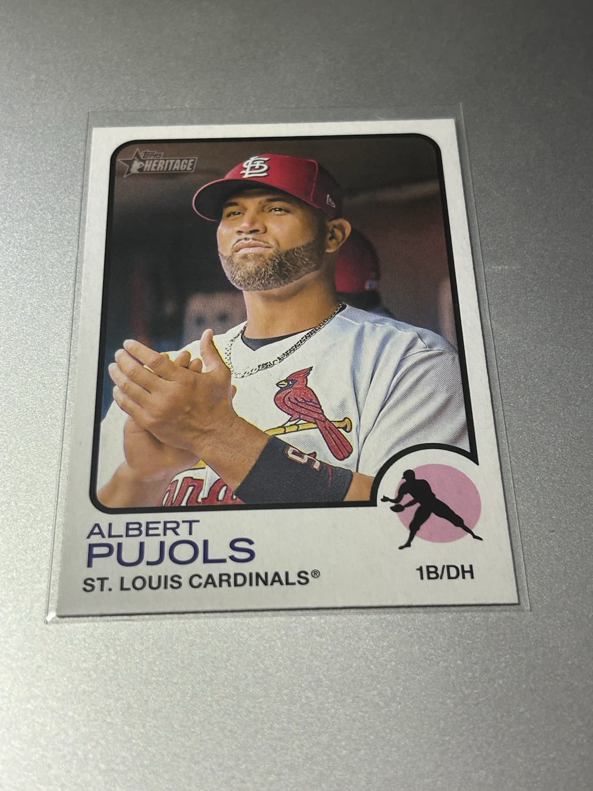 Albert Pujols 2022 topps Topps Heritage