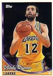 Vlade Divac 1993 topps Topps