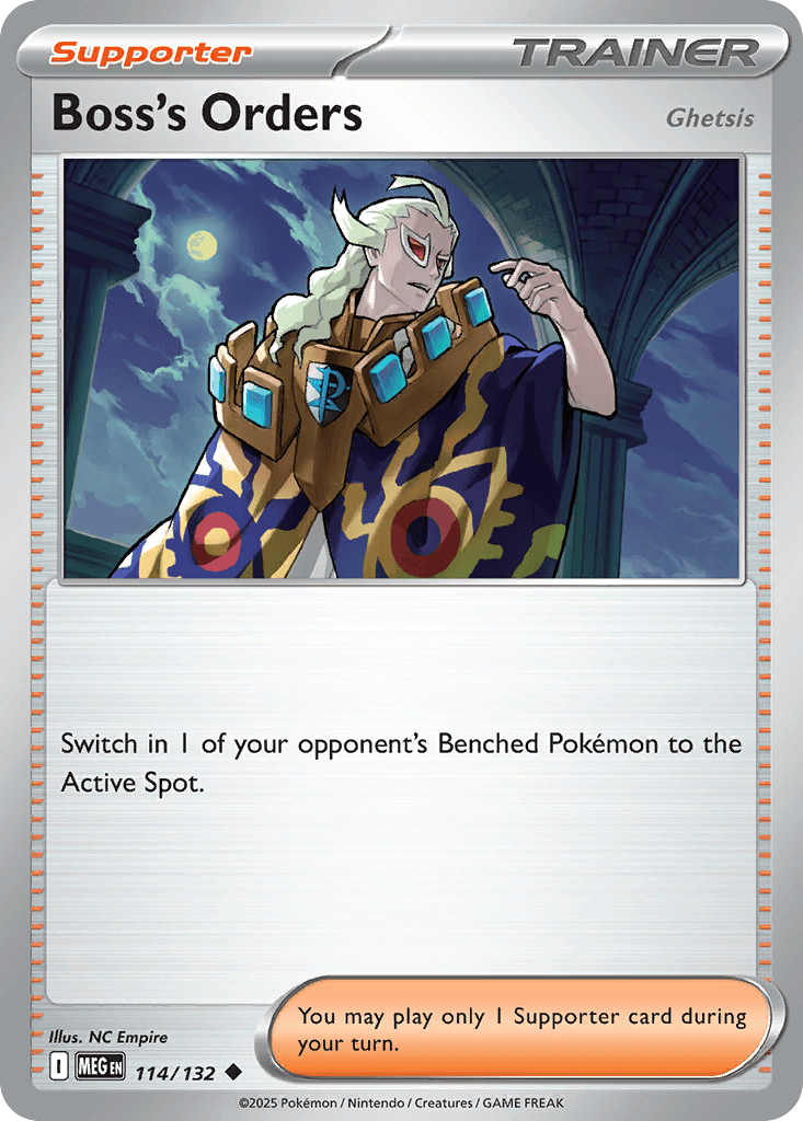 Boss's Orders 2025 Pokemon