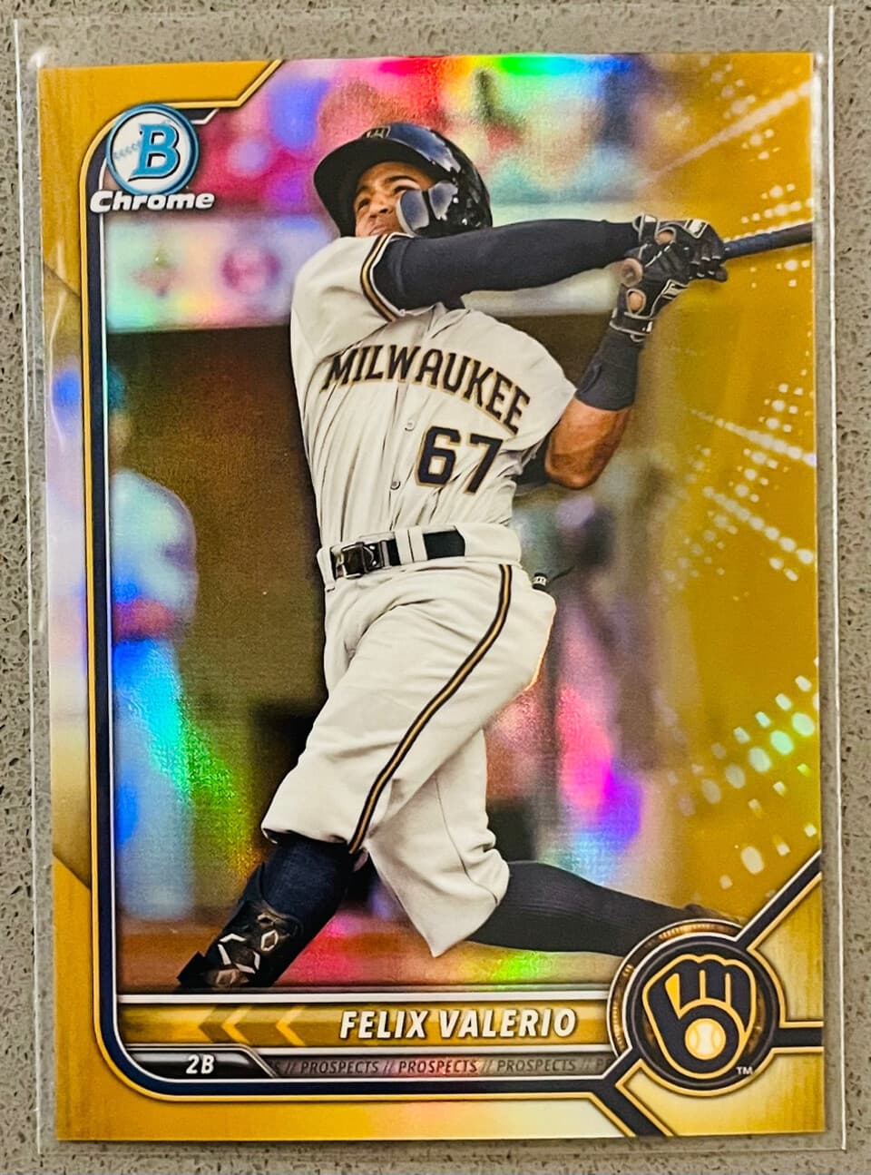 Felix Valerio trading card