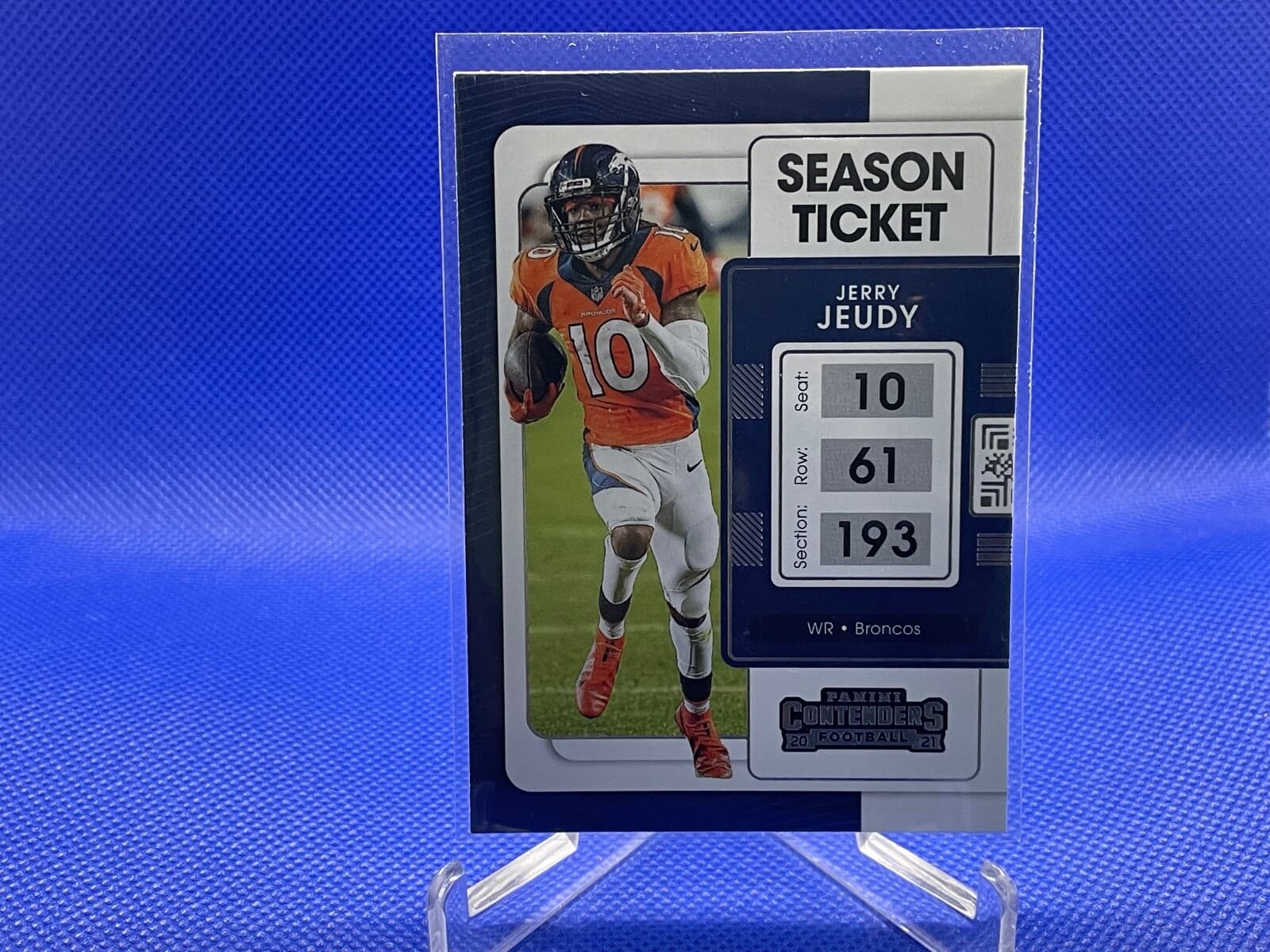 Jerry Jeudy 2021 panini Panini Chronicles