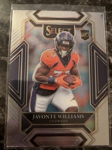 Javonte Williams 2021 panini Panini Select