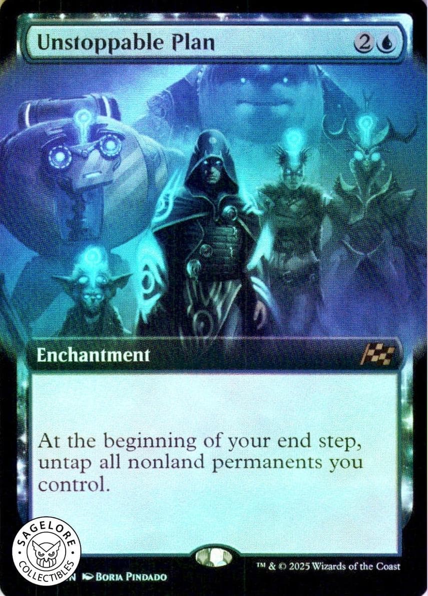 Unstoppable Plan trading card