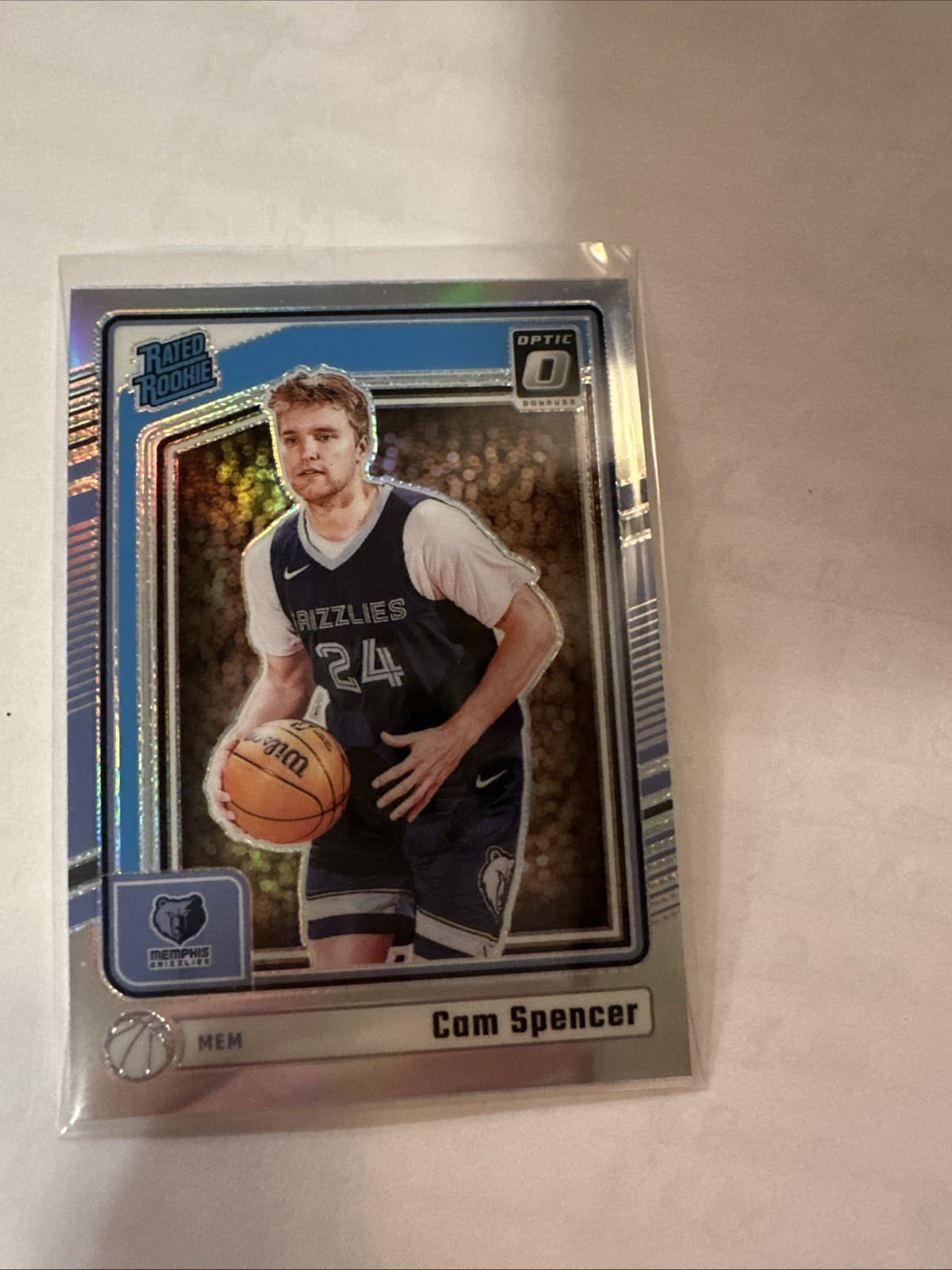Cam Spencer trading card