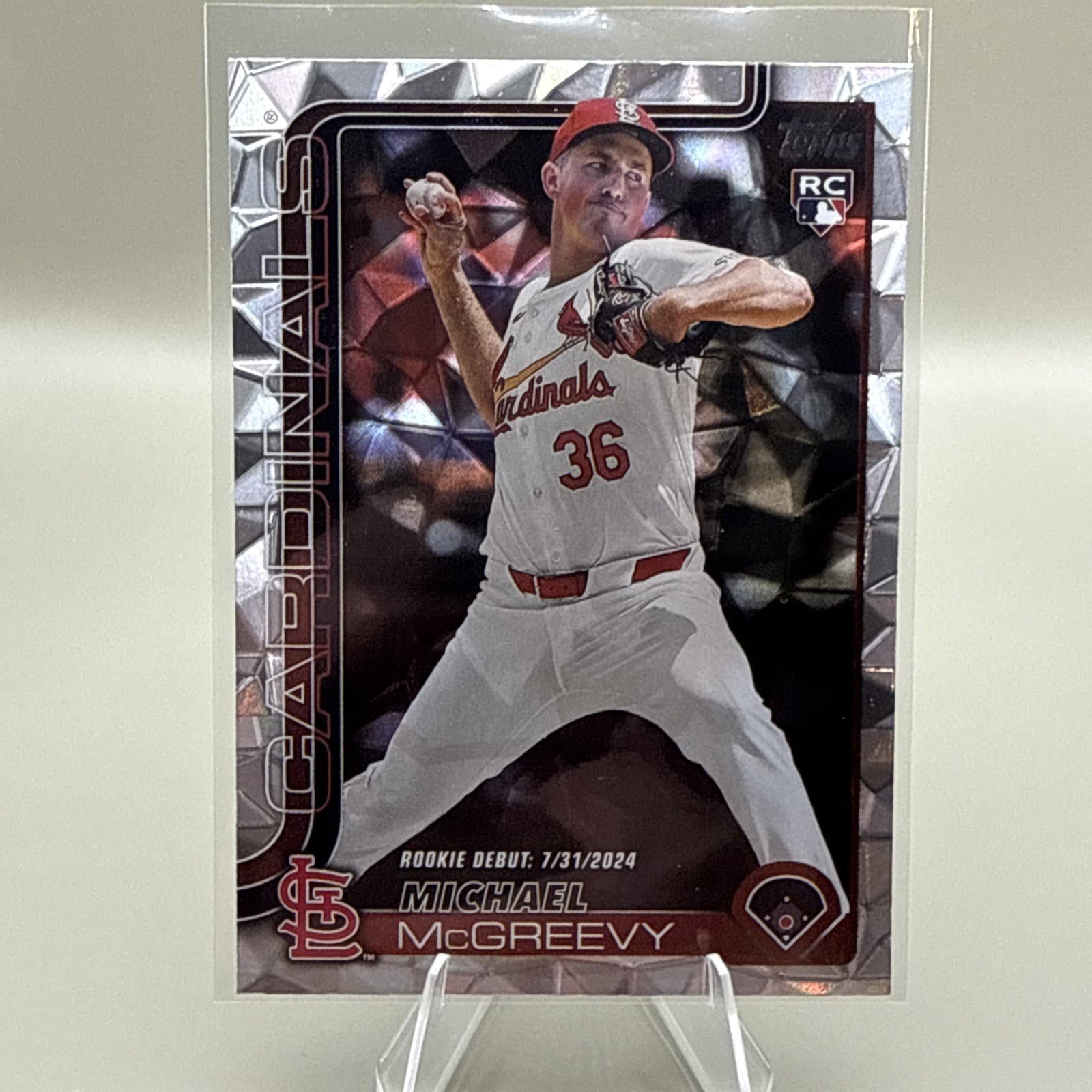 Michael McGreevy trading card