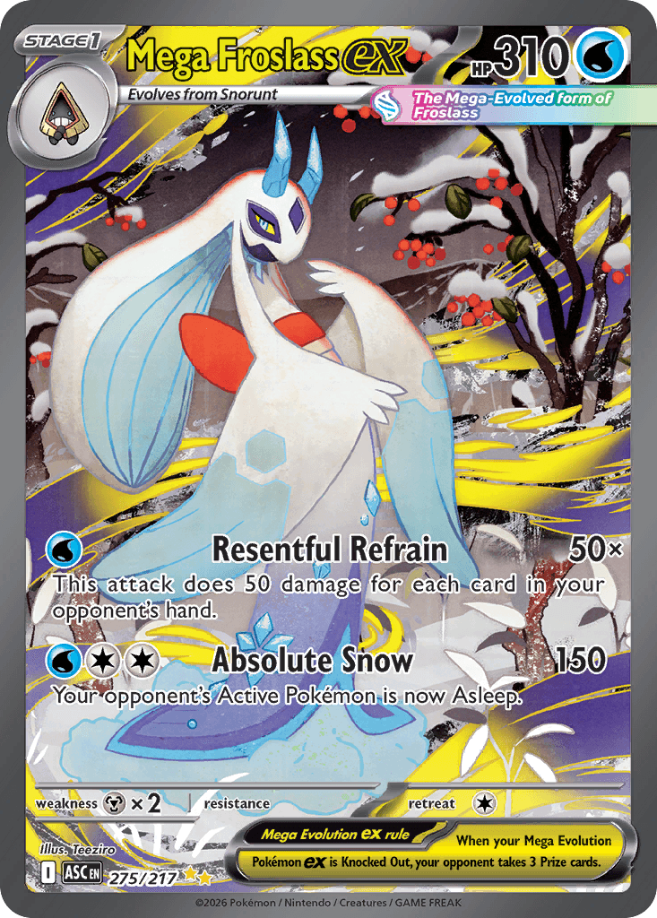 Mega Froslass ex 2026 Mega