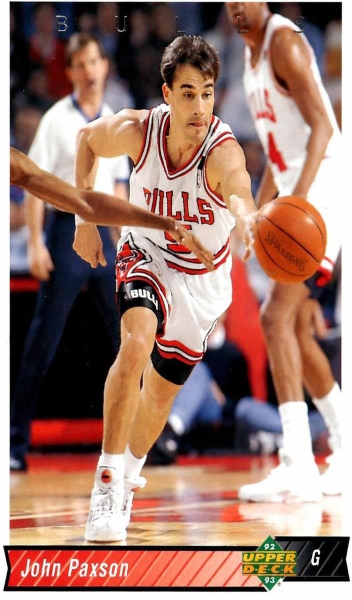 John Paxson trading card