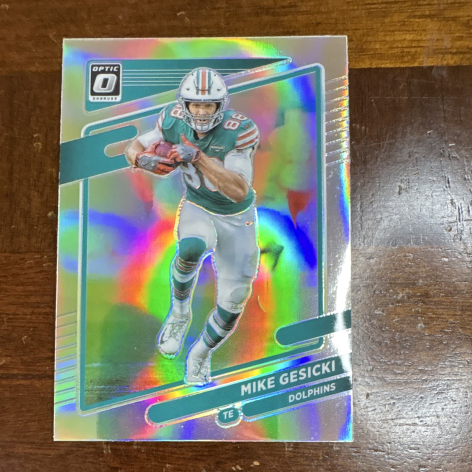 Mike Gesicki 2021 panini Donruss Optic