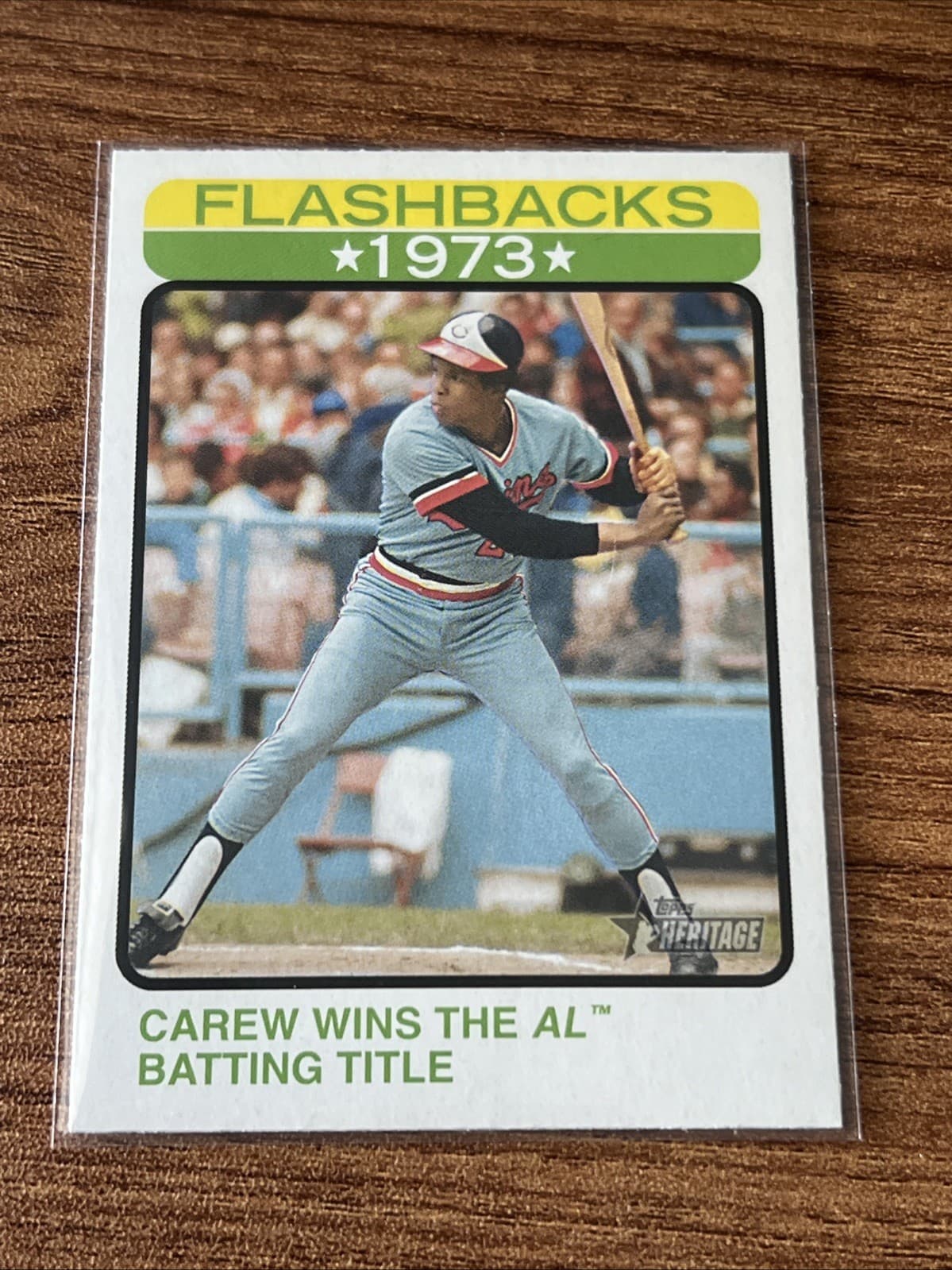 Rod Carew 2022 topps Topps Heritage