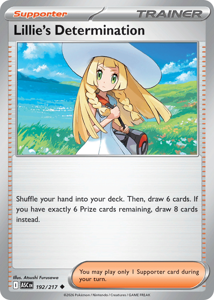 Lillie's Determination 2026 Mega Mega Evolution: Ascended Heroes