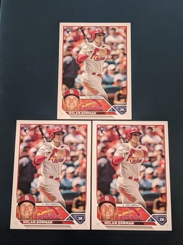 Nolan Gorman 2023 topps
