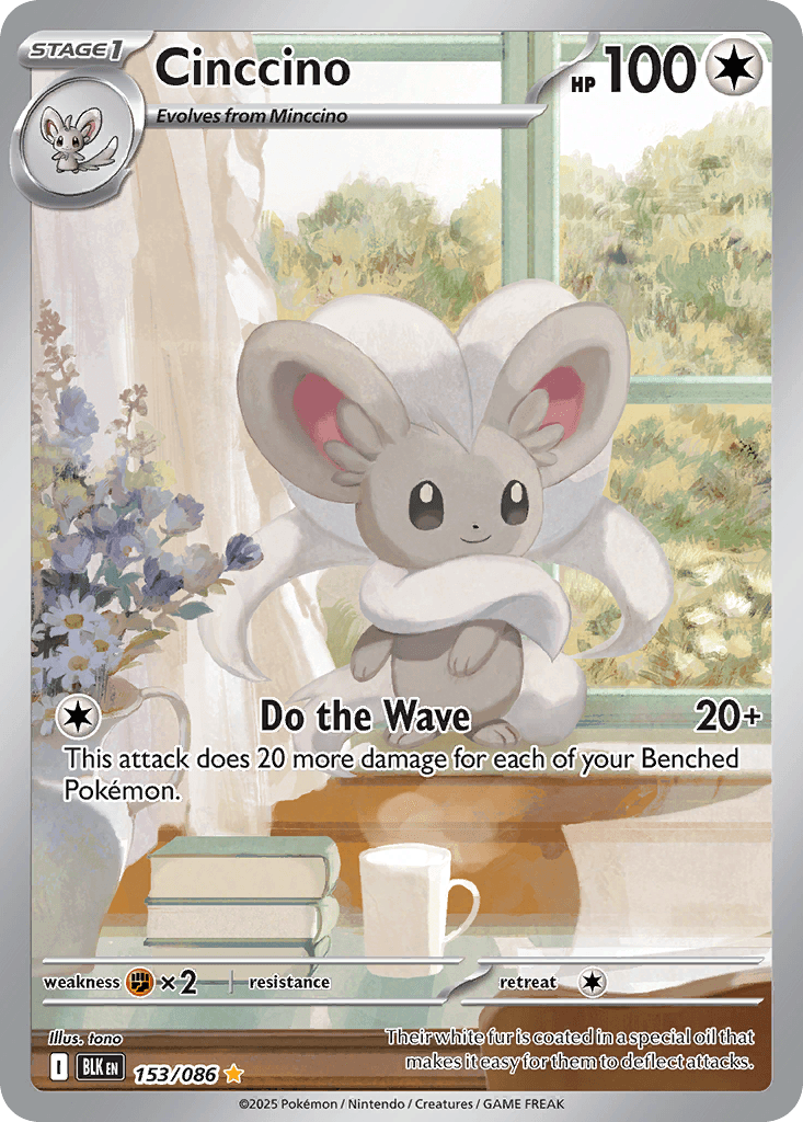 Cinccino trading card