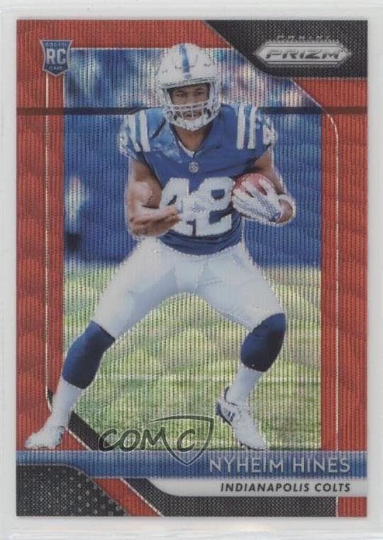 Nyheim Hines trading card