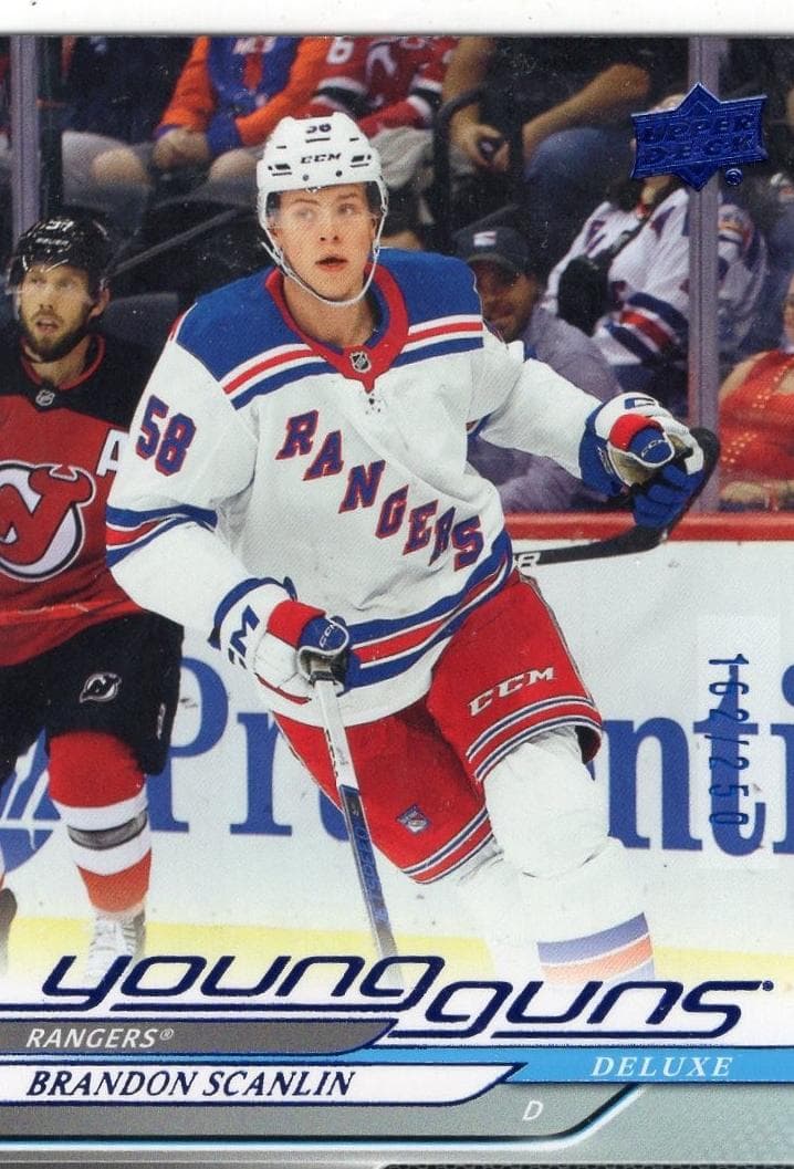Brandon Scanlin trading card