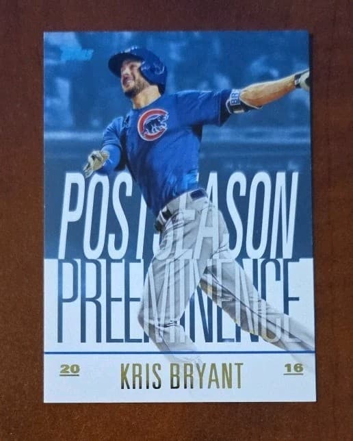 Kris Bryant 2018 topps Topps Update