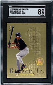 Cal Ripken Jr. 1999 fleer SkyBox Molten Metal