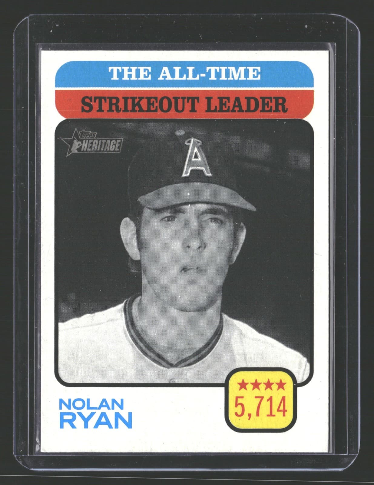 Nolan Ryan 2022 topps Topps Heritage