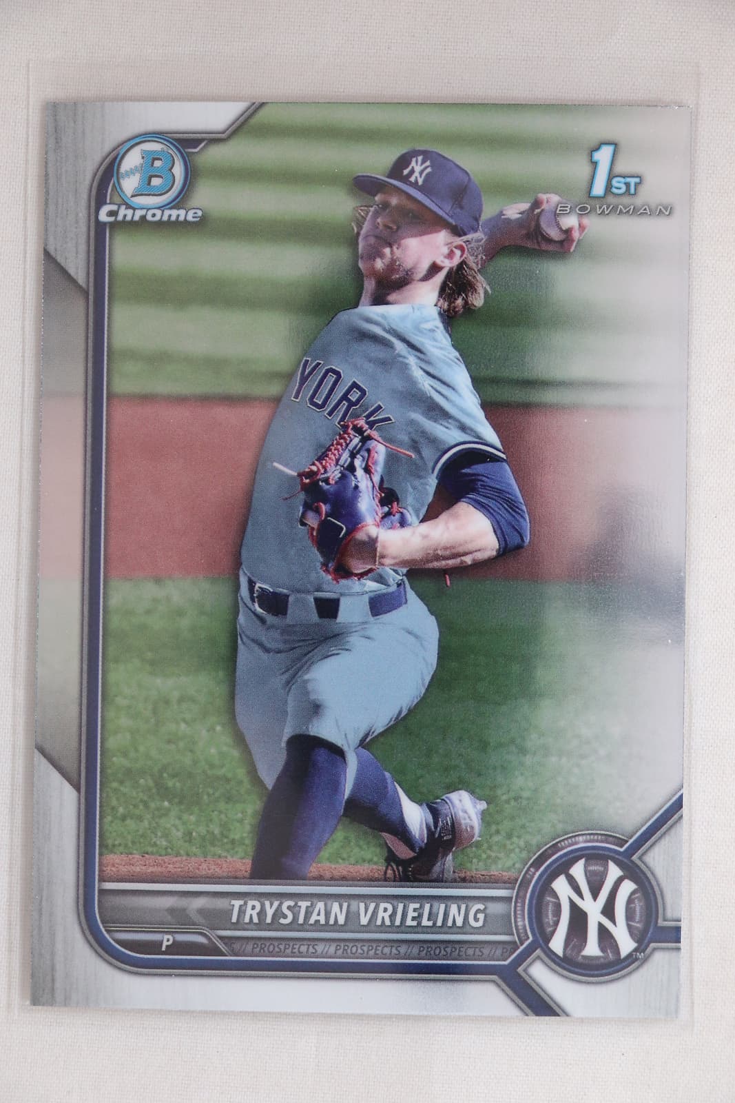 Trystan Vrieling trading card