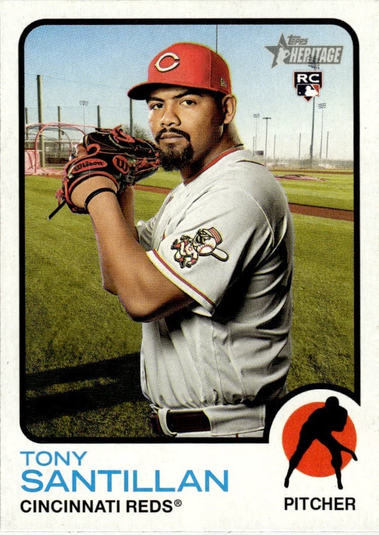 Tony Santillan trading card